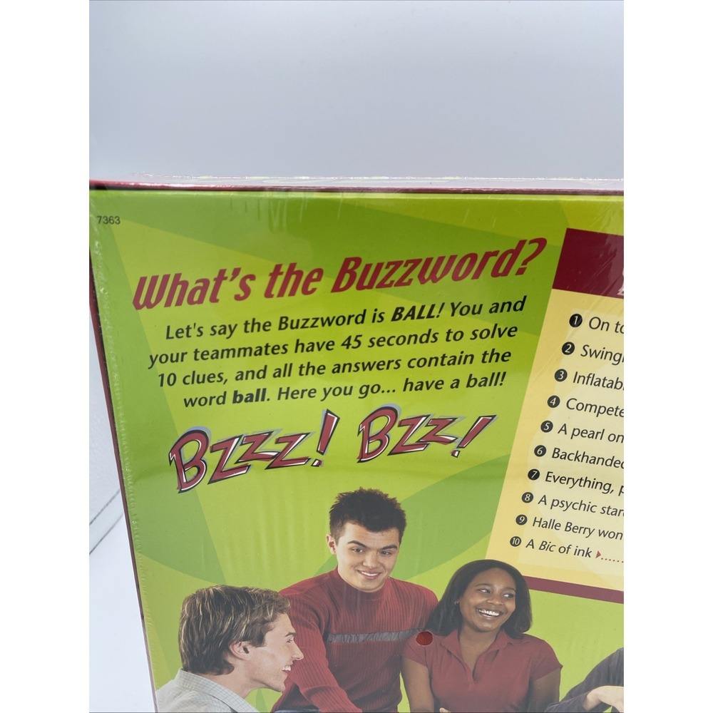 Buzz Word Board Game Family Fun Game By Patch Lively Challenging Sealed 2003 D-4 - Picture 7 of 8